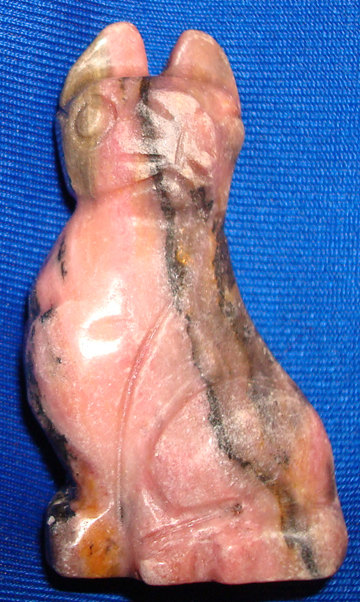 Rhodonite Cat